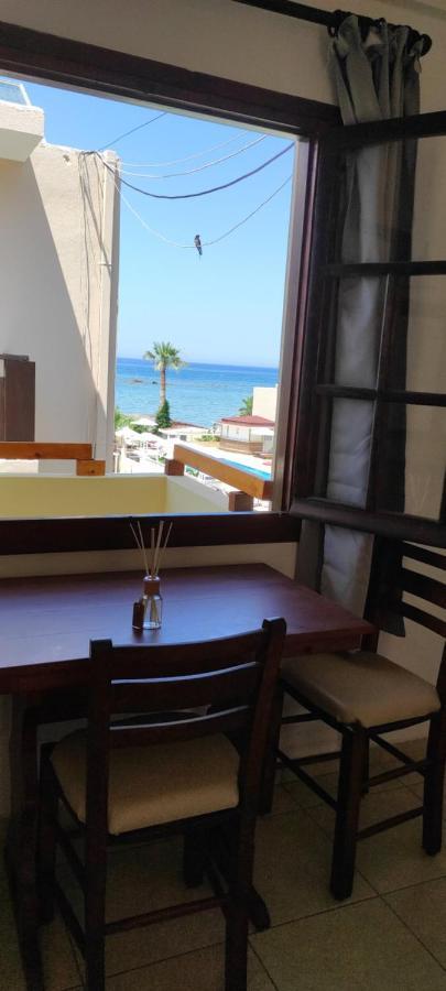 Dedalos N3 Sea View Apartment-30 Metres From The Beach Stalida Exterior foto